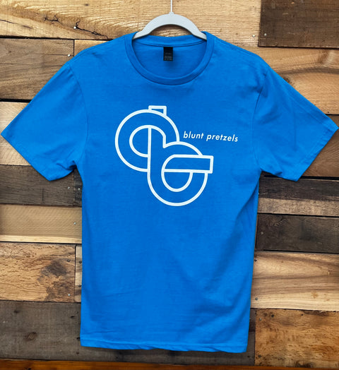 Blunt Pretzels T-shirt Blue