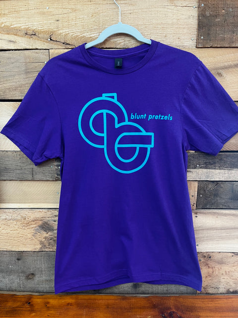 Blunt Pretzels T-shirt Purple