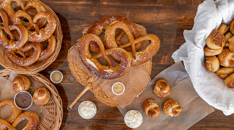 Handmade German Soft Pretzels!