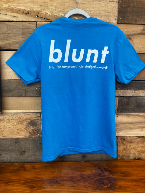 Blunt Pretzels T-shirt Blue