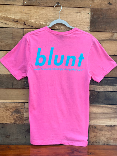 Blunt Pretzels T-shirt Pink